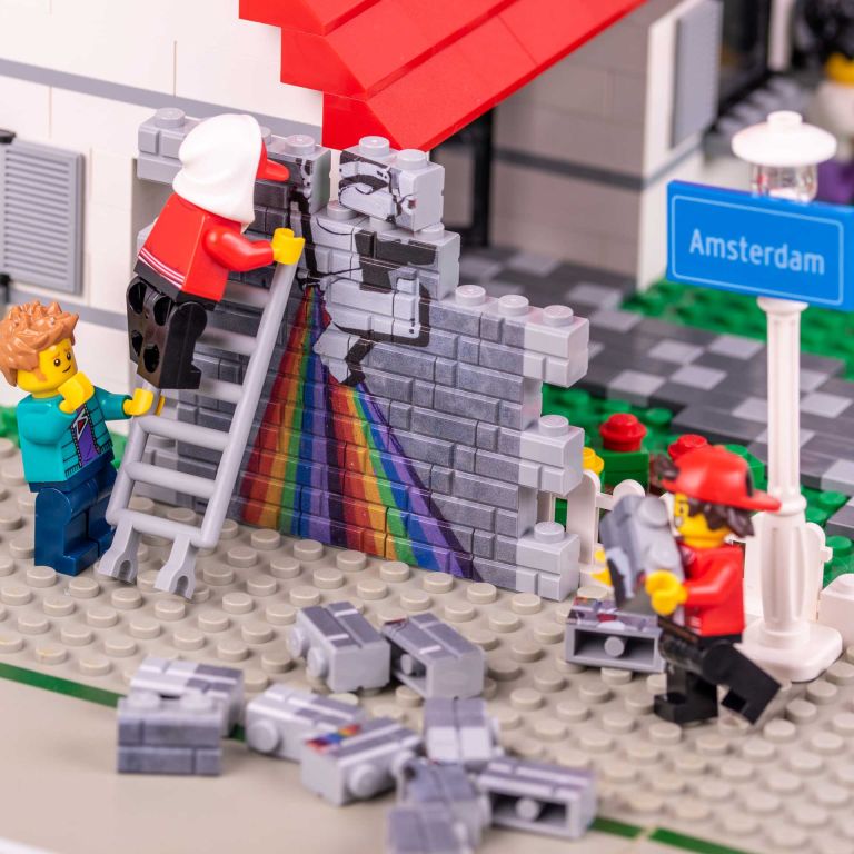 Je eigen bedrukte LEGO steentjes - foto9 brickwall 715f933c