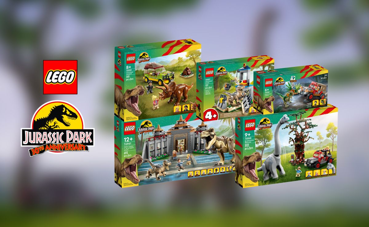 Nieuwe LEGO Jurassic Park sets verschijnen in juni 2023 - Jurassic Park sets 1a3f4e33