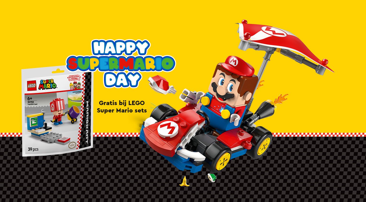 Unieke Bricks Home - Super Mario day header 649f0fc9