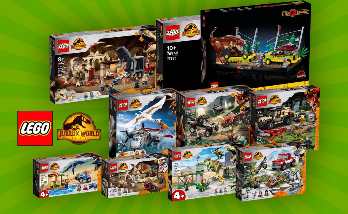 Nieuwe LEGO Jurassic World sets (April 2022) - LEGO Jurassic World April 2022 header ac67bc06