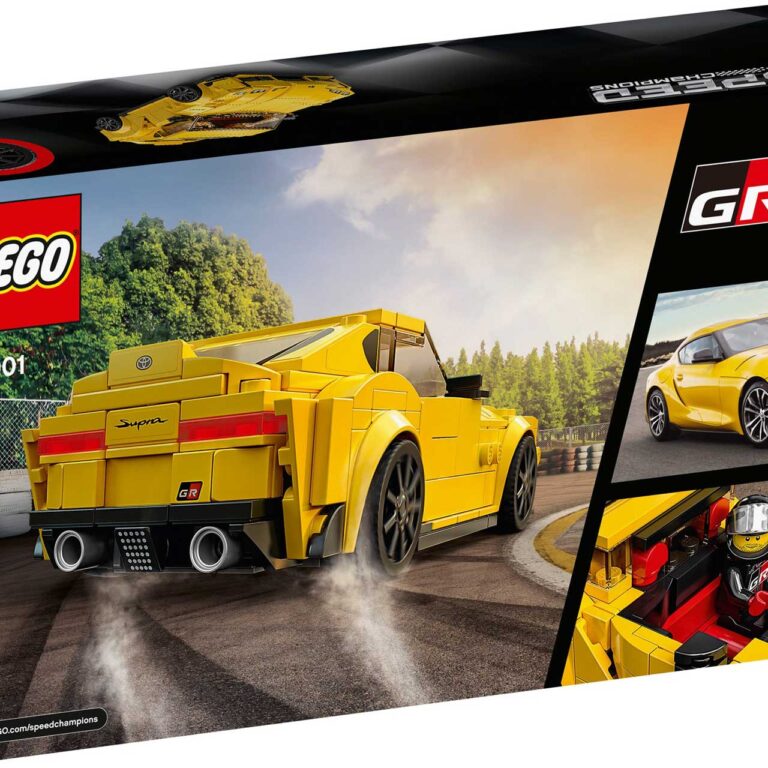 Bundel 3x LEGO Speed Champions 76900 76901 76902 - LEGO Speed Champions 76901 Toyota GR Supra 7