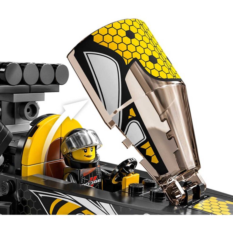 LEGO 76904 - Mopar Dodge SRT Top Fuel Dragster - LEGO Speed Champions 76904 Dodge Dragster Challenger 8
