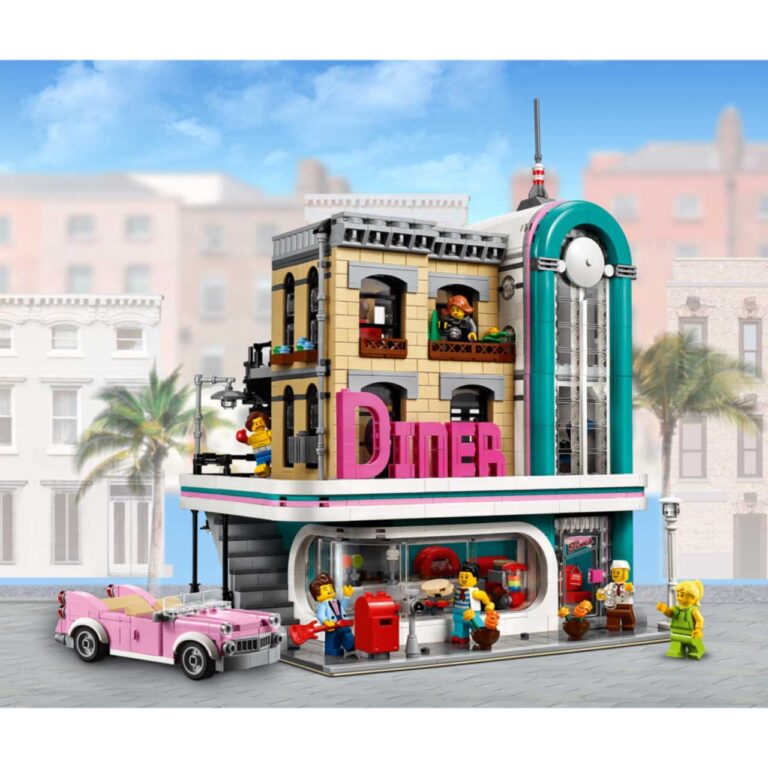 LEGO 10260 Diner in de stad - 10260 1 2 scaled