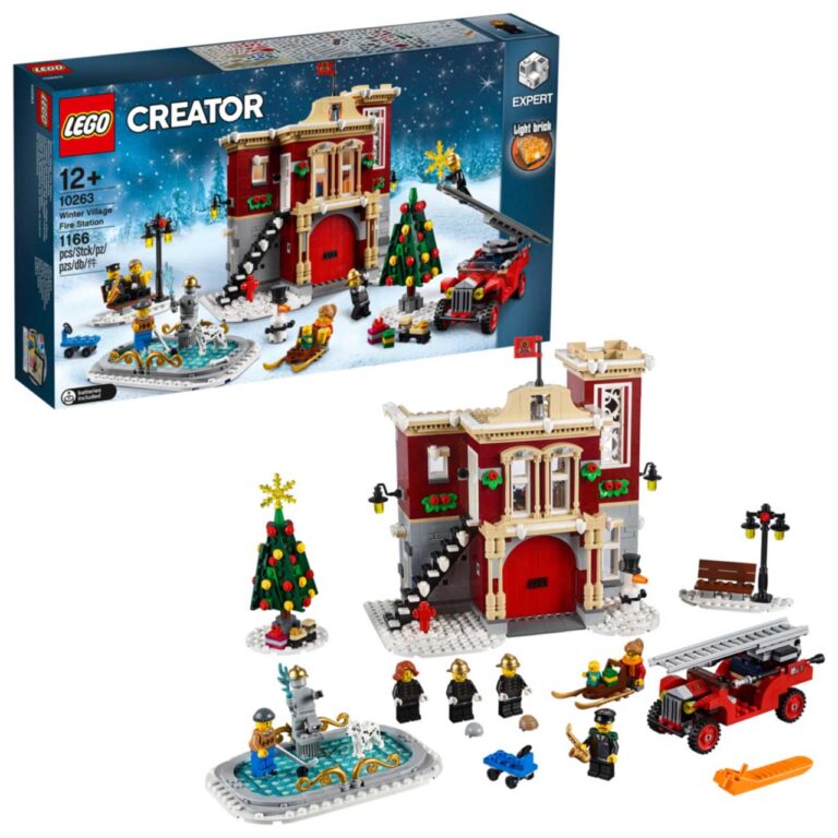 LEGO 10263 Winterdorp brandweerkazerne - 10263 1 10 scaled