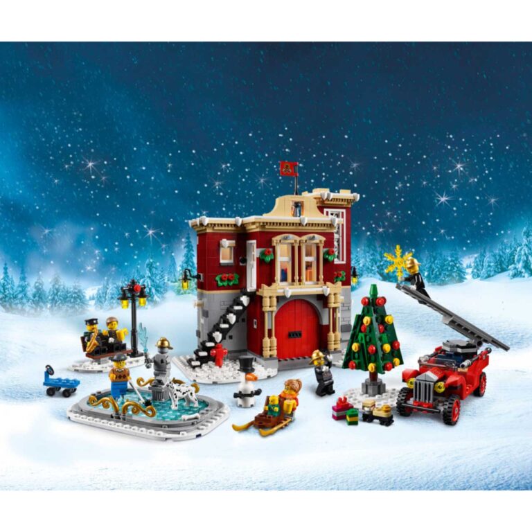 LEGO 10263 Winterdorp brandweerkazerne - 10263 1 2 scaled