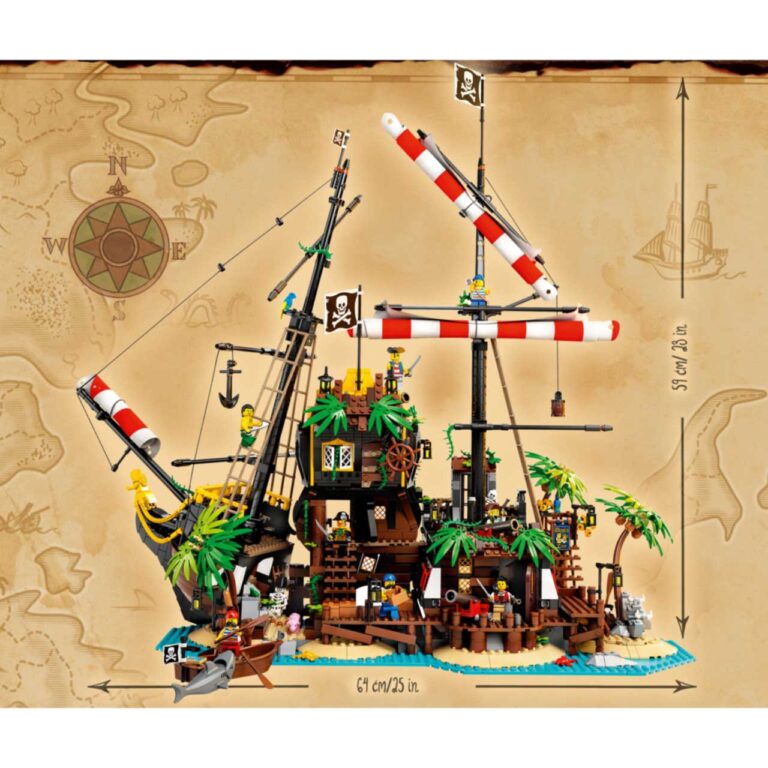 LEGO 21322 Piraten van Barracuda Baai - 21322 1 7 scaled