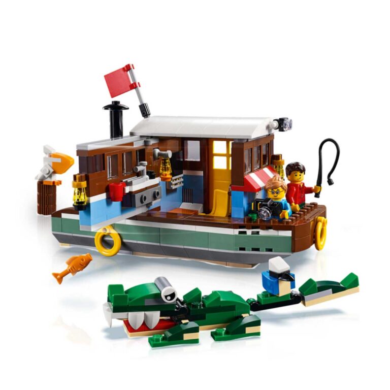 LEGO 31093 Woonboot aan de rivier - 31093 1 10 scaled