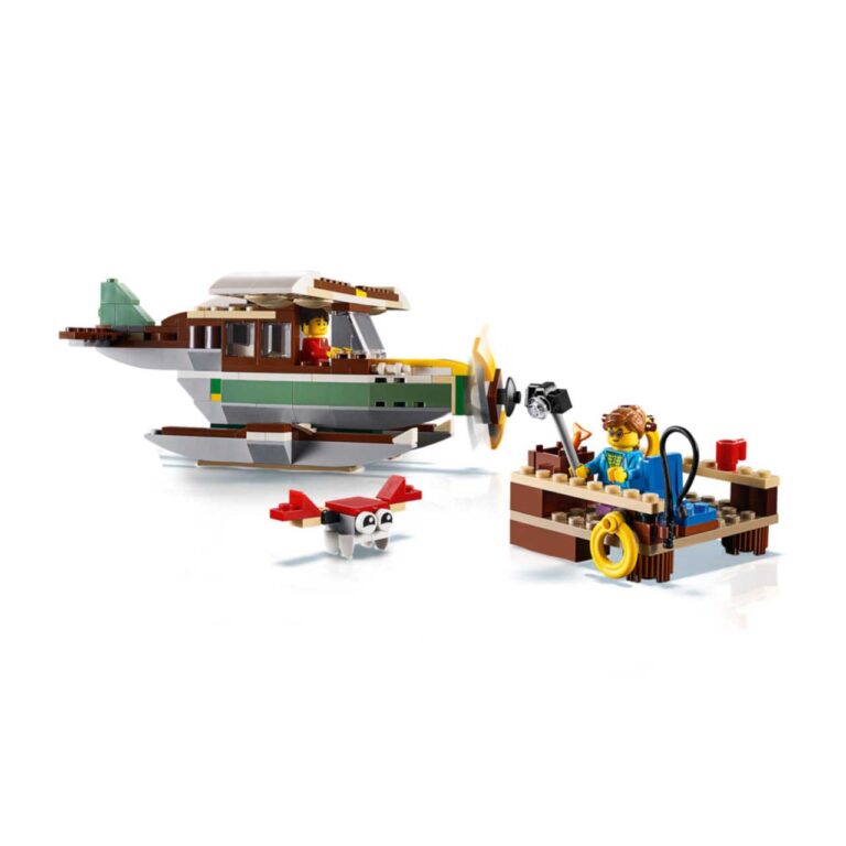 LEGO 31093 Woonboot aan de rivier - 31093 1 11 scaled