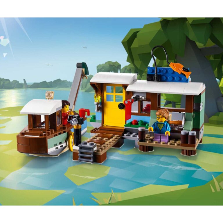 LEGO 31093 Woonboot aan de rivier - 31093 1 5 scaled