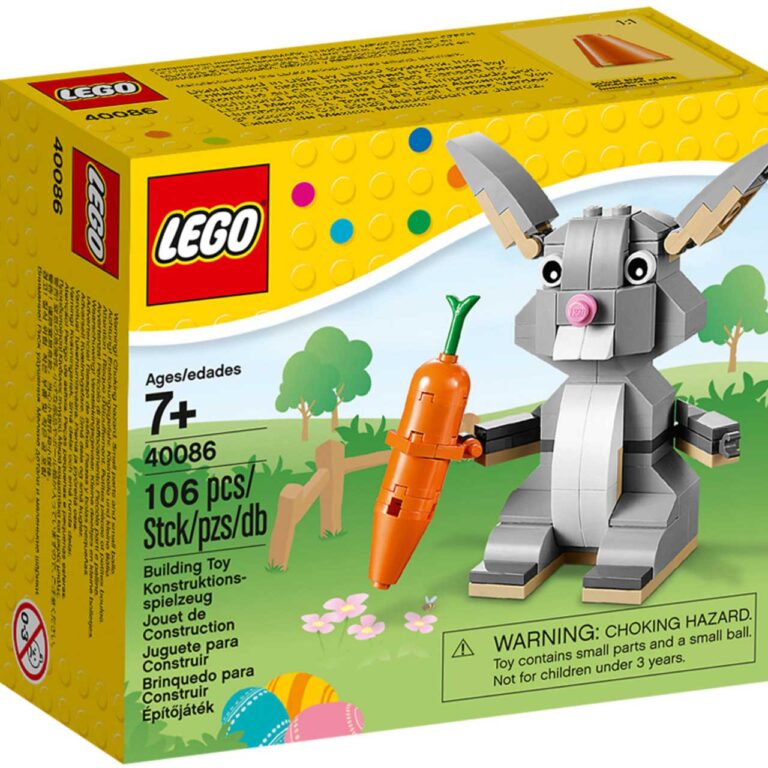 LEGO 40086 Paashaas met wortel - 40086 1 1