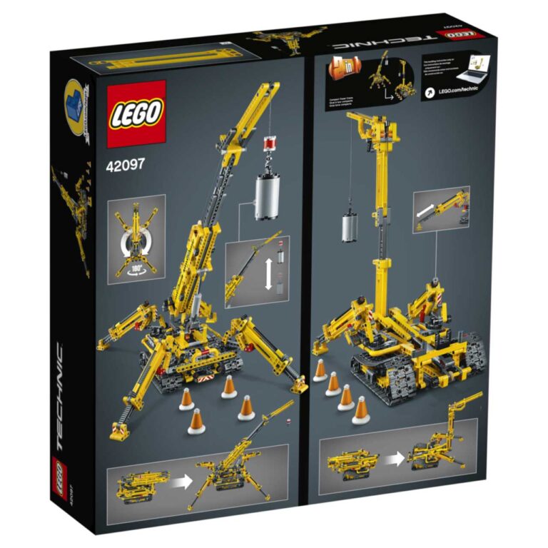 LEGO 42097 Technic Compacte rupsband kraan - 42097 1 24 scaled