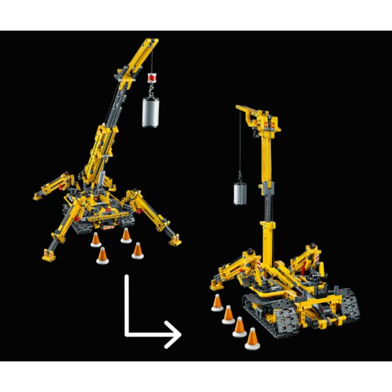 LEGO 42097 Technic Compacte rupsband kraan - 42097 1 3 scaled