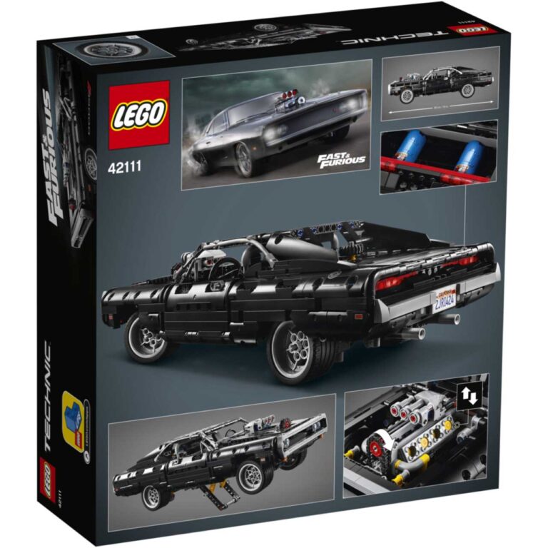 LEGO 42111 Technic Dom's Dodge Charger - 42111 1 24 scaled