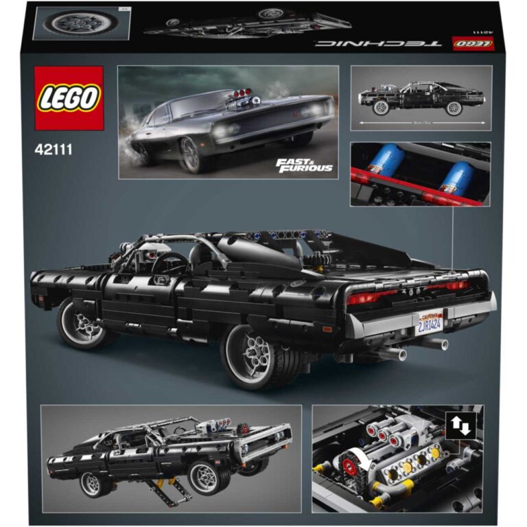 LEGO 42111 Technic Dom's Dodge Charger - 42111 1 25 scaled