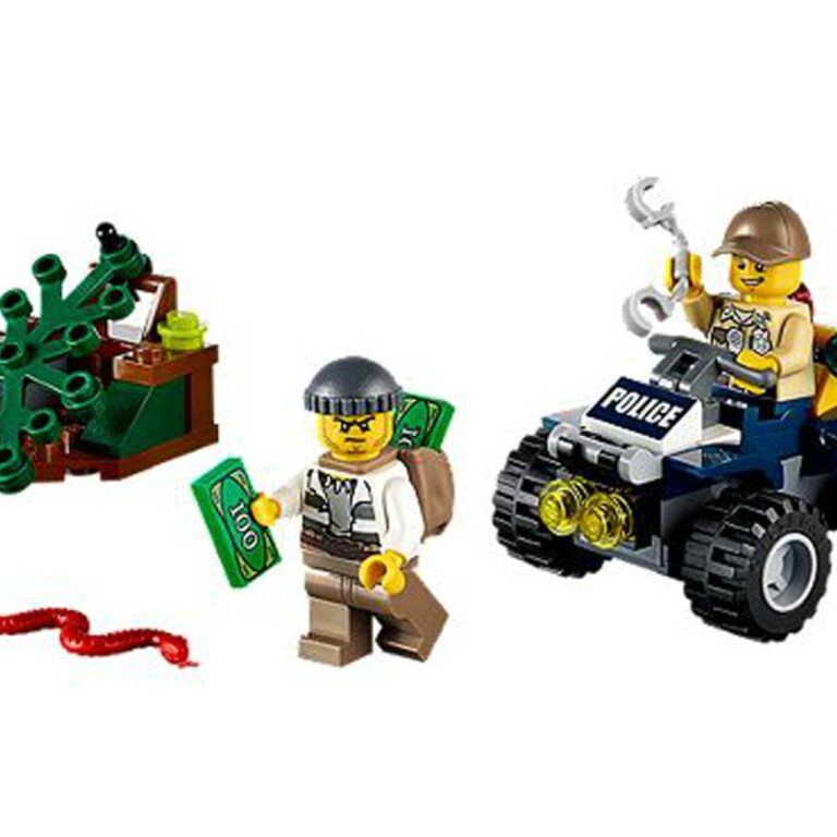 LEGO 60065 City ATV patrouillevoertuig - 60065 1 2