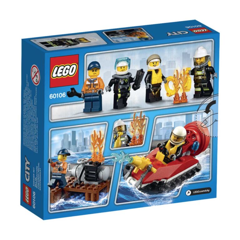 LEGO 60106 City Brandweer starterset - 60106 1 8