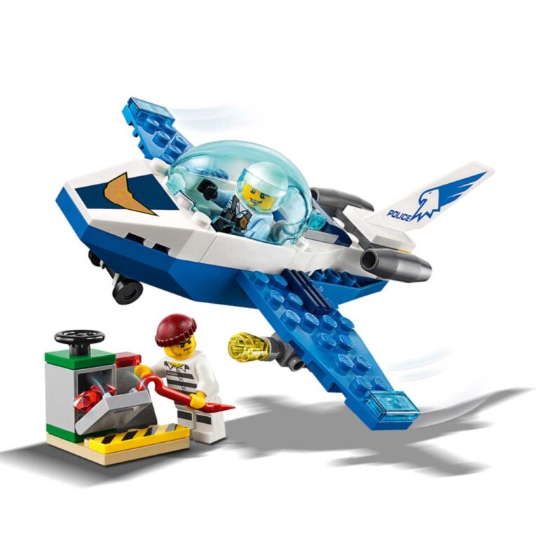 LEGO 60206 City Luchtpolitie vliegtuigpatrouille - 60206 1 10 scaled