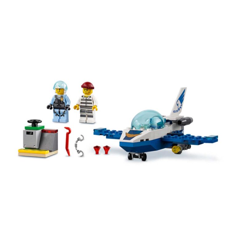 LEGO 60206 City Luchtpolitie vliegtuigpatrouille - 60206 1 11 scaled