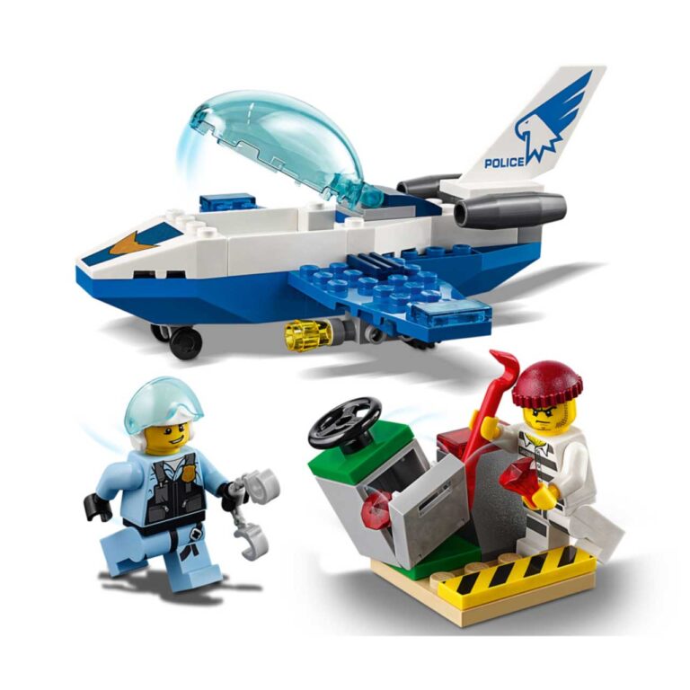 LEGO 60206 City Luchtpolitie vliegtuigpatrouille - 60206 1 13 scaled