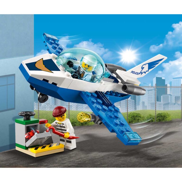 LEGO 60206 City Luchtpolitie vliegtuigpatrouille - 60206 1 2 scaled