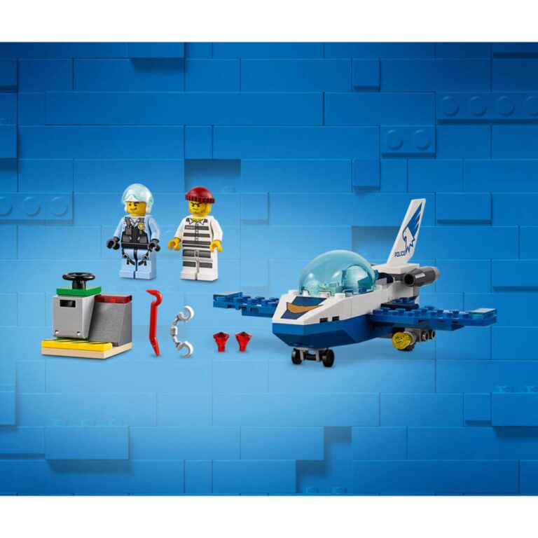 LEGO 60206 City Luchtpolitie vliegtuigpatrouille - 60206 1 3 scaled