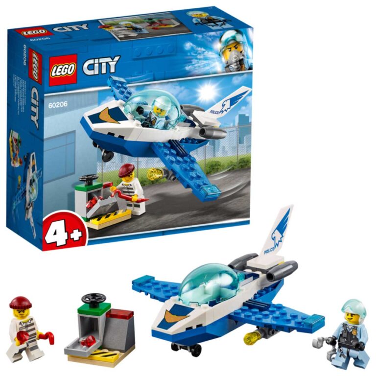 LEGO 60206 City Luchtpolitie vliegtuigpatrouille - 60206 1 9 scaled
