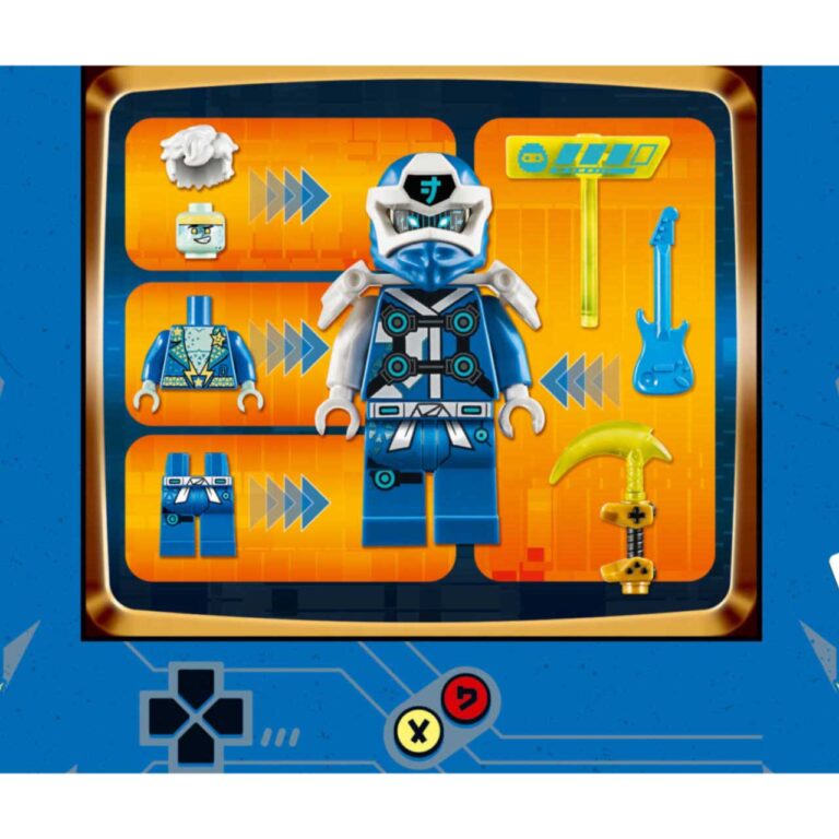 LEGO 71715 Ninjago Jay Avatar - Arcade Pod - 71715 1 2 scaled
