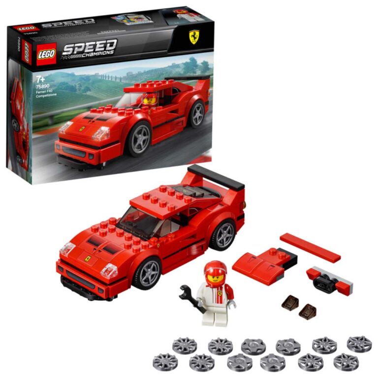 LEGO 75890 Speed Champions Ferrari F40 Competizione - 75890 1 10 scaled