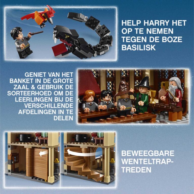 LEGO 75954 Harry Potter De Grote Zaal van Zweinstein - 75954 1 3