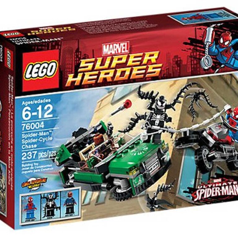 LEGO 76004 Marvel Super Heroes Spider-Cycle Chase - 76004 1