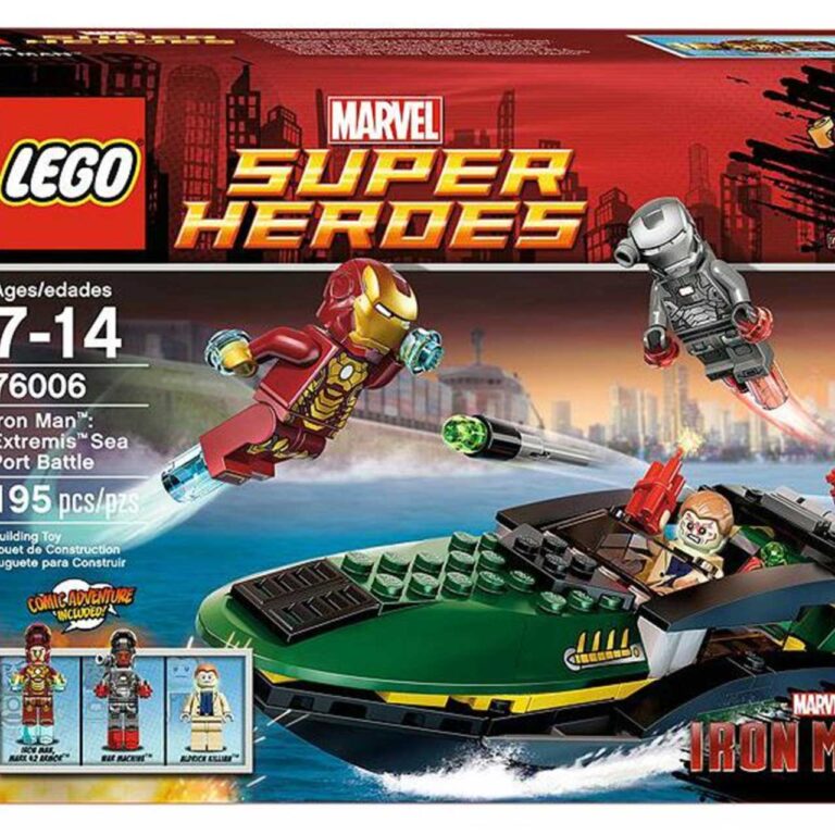 LEGO 76006 Marvel Super Heroes Iron Man: Extremis Havengevecht - 76006 1
