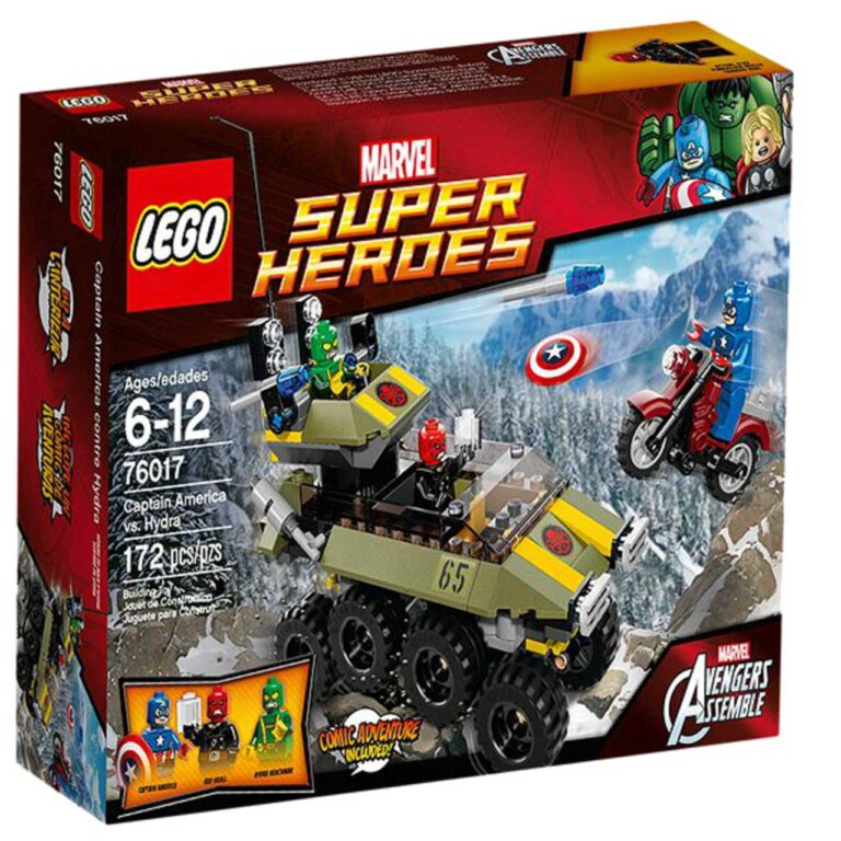 LEGO 76017 Marvel Super Heroes Avengers Captain America vs. Hydra - 76017 1
