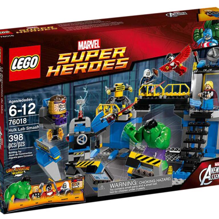 LEGO 76018 Marvel Super Heroes Avengers Hulk Lab Smash - 76018 1