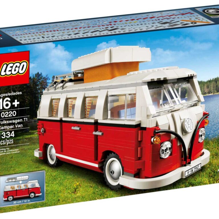 LEGO 10220 Volkswagen T1 Kampeerbus - LEGO 10220 01