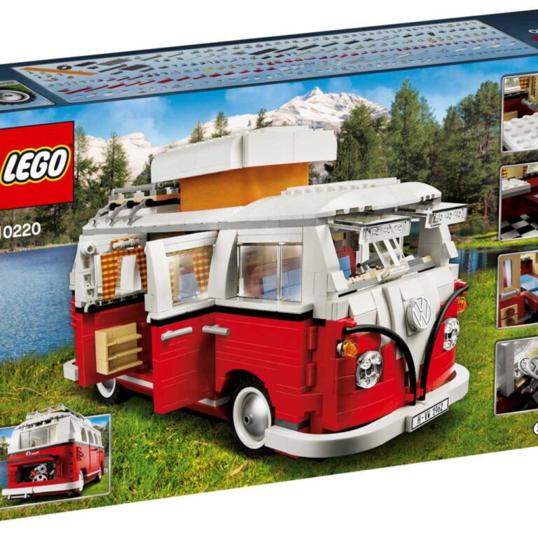 LEGO 10220 Volkswagen T1 Kampeerbus - LEGO 10220 06