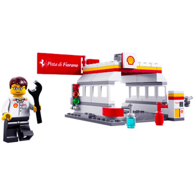 LEGO 40195 Racers Ferrari Shell V-Power Station - LEGO 40195 2