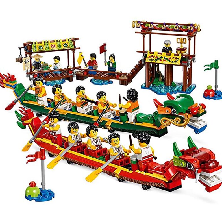 LEGO 80103 Seasonal Drakenboot race - LEGO 80103 06