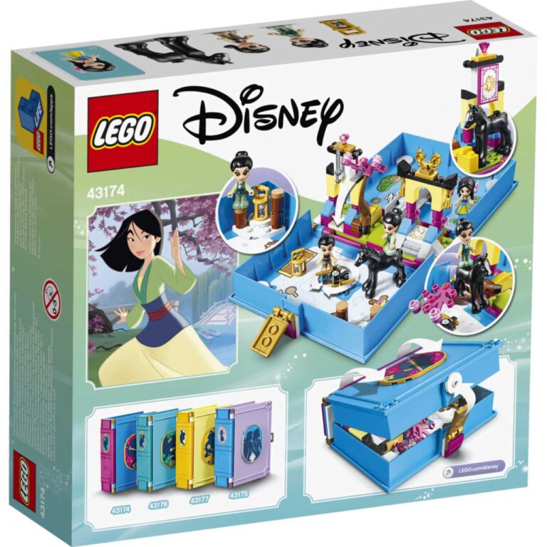 LEGO 43174 Disney Princess Mulans verhalenboekavonturen - LEGO 43174 INT 12