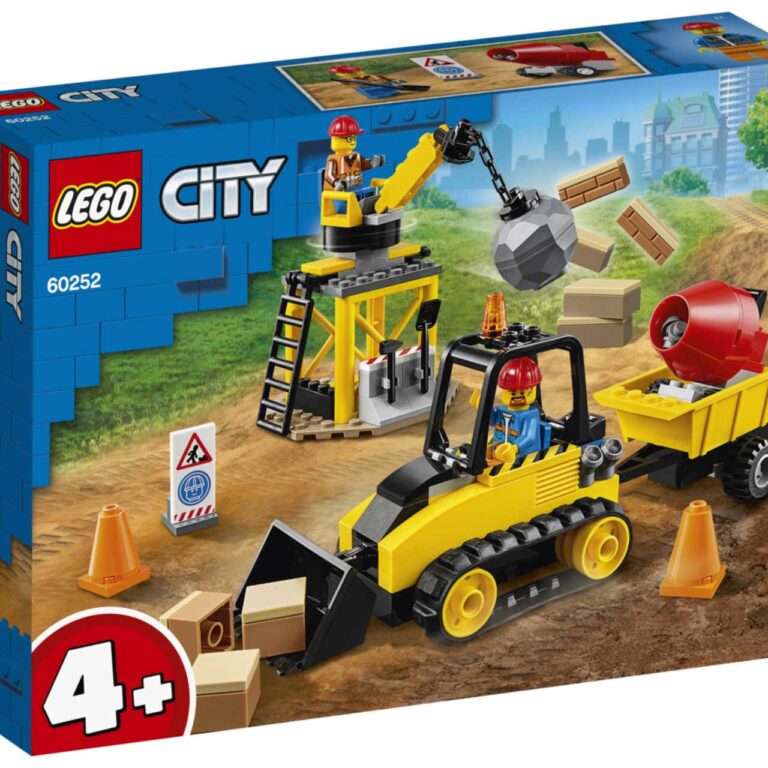 LEGO 60252 City Constructiebulldozer - LEGO 60252 INT 1
