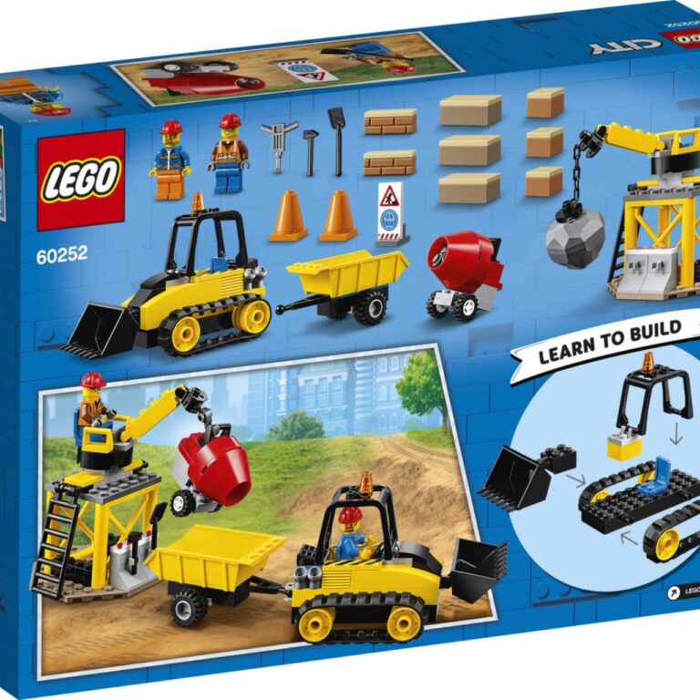 LEGO 60252 City Constructiebulldozer - LEGO 60252 INT 12