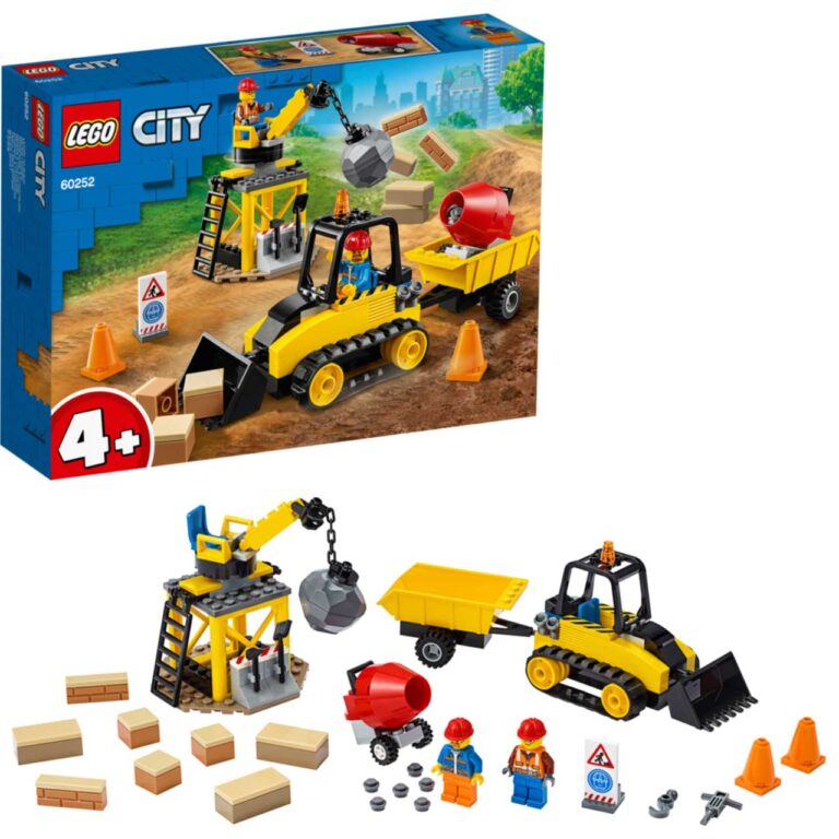 LEGO 60252 City Constructiebulldozer - LEGO 60252 INT 13