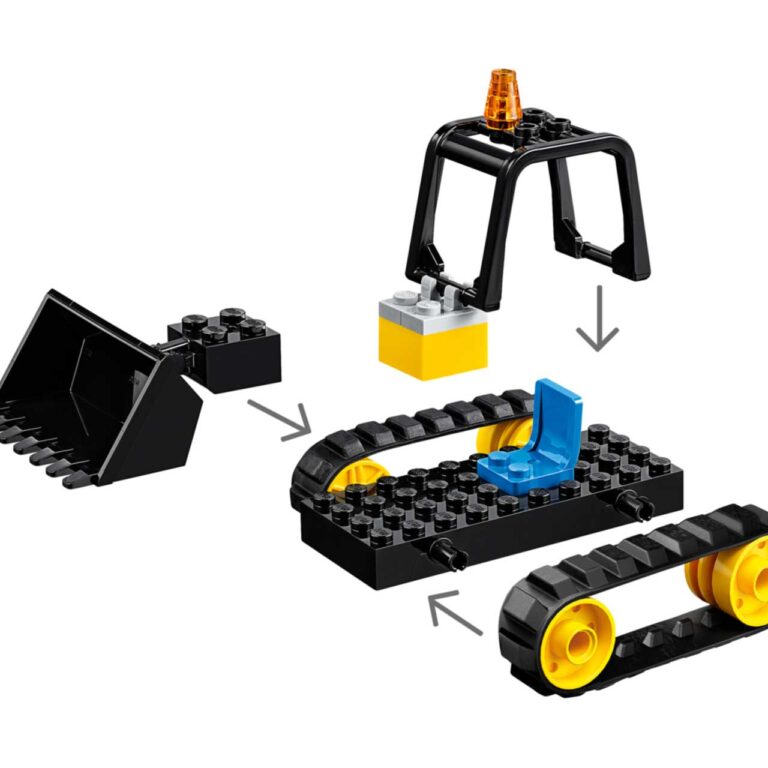 LEGO 60252 City Constructiebulldozer - LEGO 60252 INT 17