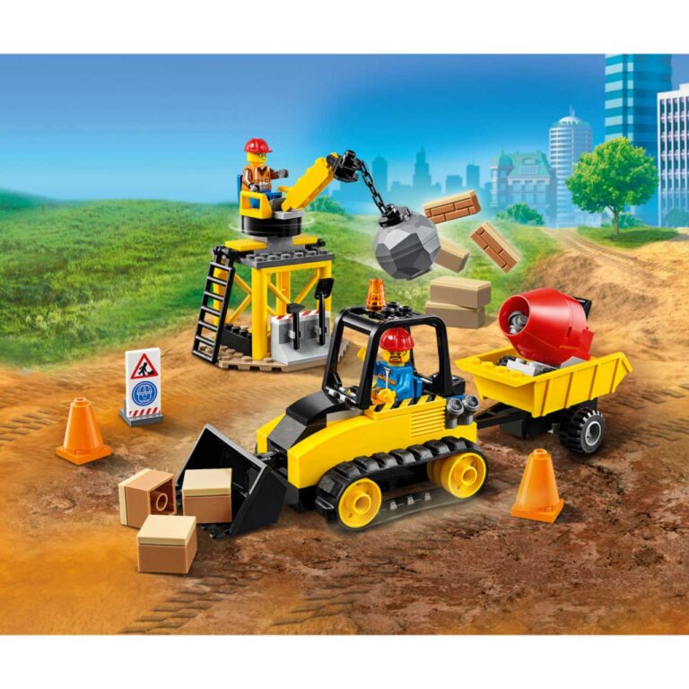 LEGO 60252 City Constructiebulldozer - LEGO 60252 INT 3
