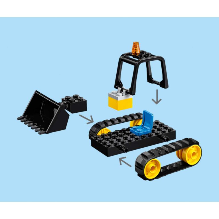 LEGO 60252 City Constructiebulldozer - LEGO 60252 INT 6