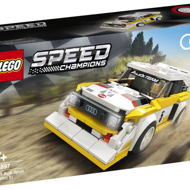 LEGO 76897 Speed Champions 1985 Audi Sport quattro S1 - LEGO 76897 INT 1