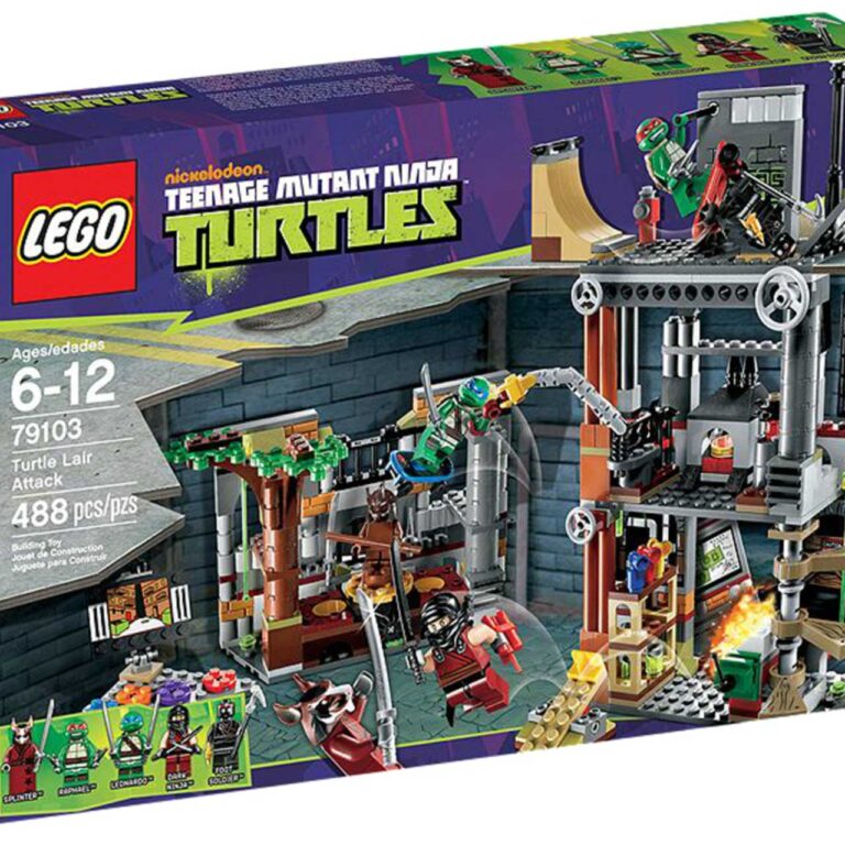 LEGO 79103 Teenage Mutant Ninja Turtles Aanval Op De Turtle Schuilplaats - LEGO 79103 INT 1