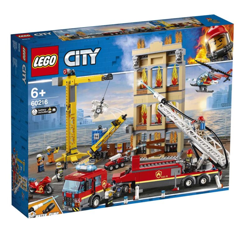 LEGO 60216 Brandweerkazerne in de stad - 60216