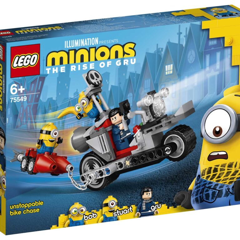 LEGO 75549 Minions Enerverende motorachtervolging - 75549