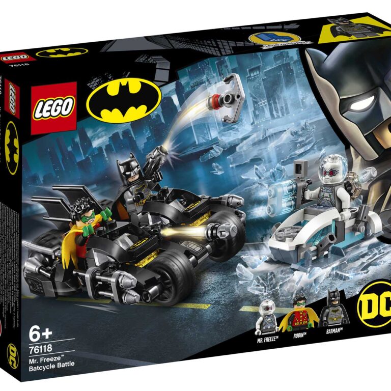 LEGO 76118 Mr. Freeze Het Batcycle-gevecht - 76118