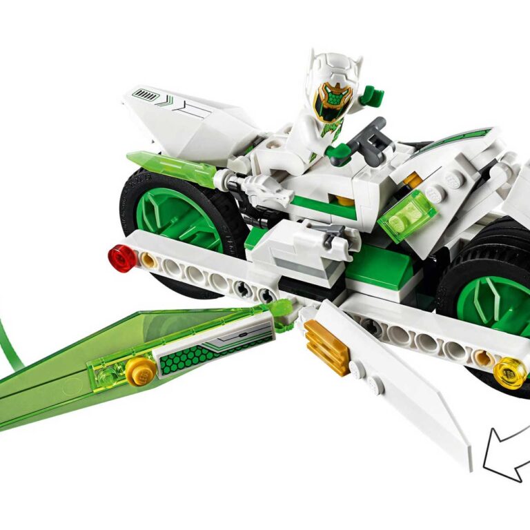 LEGO 80006 Motor witte draak en paard - LEGO 80006 5